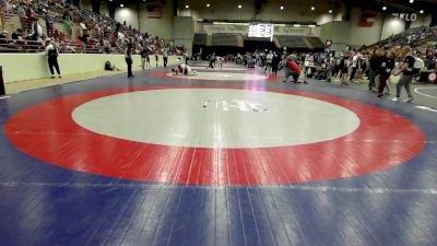 65 lbs 3rd Place - Dane Zigman, South Forsyth WAR Wrestling Club vs Ryder Sanders, Level Up Wrestling Center