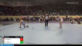 5A-145 lbs Semifinal - Jake Carey, Guthrie vs Cole Brooks, Collinsville