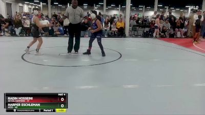 96 lbs Round 5 (10 Team) - Harper Eschleman, ACES vs Radin Hosseini, So Cal Hammers