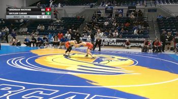 149 lbs 1st Place Match - Skyler Caban, Belmont Abbey vs Brennan Watkins, King