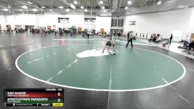 125 lbs Champ. Round 1 - Konstantinos Papadopoulos, UW-Parkside vs Sam Shafer, Maryville University