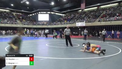 105 lbs Round Of 16 - Owen Hayden, Huntingtown vs Coltyn Wagner, Mifflinburg