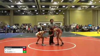 Match - Kyler Larkin, THOROBRED WRESTLING CLUB vs Brandon Eusebio, Rancho Bernardo Wrestling Club