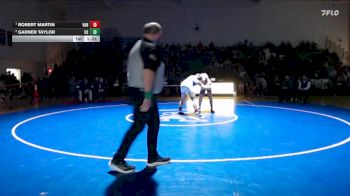 175 lbs 1st Place Match - Robert Martin, Vancleave High School vs Garner Taylor, Ocean Springs