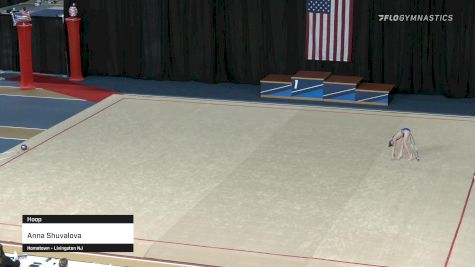 Anna Shuvalova - Hoop - 2021 Rhythmic Elite Qualifier