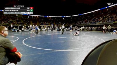 89 lbs Consy 1 - James Yonushonis, State College vs Avery Schlauch, Bloomsburg