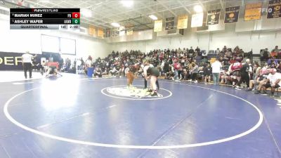 235 lbs Quarterfinal - Ashley Wafer, Lakewood vs Mariah Nunez, Palm Desert