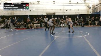 197 lbs Cons. Round 4 - Sean Cowan, Ursinus vs Mohammed Fofana, Marymount