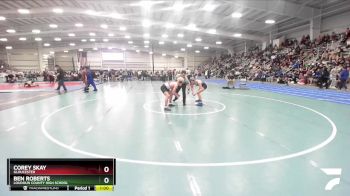 4-138 lbs Cons. Round 2 - Ben Roberts, Loudoun County High School vs Corey Skay, Gloucester