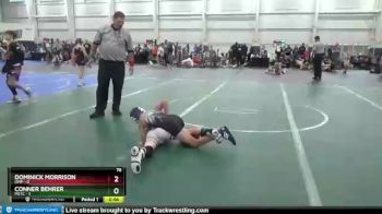 76 lbs Round 3 (8 Team) - Conner Behrer, M2TC vs Dominick Morrison, OMP