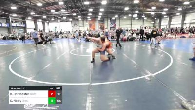 285 lbs Rr Rnd 2 - Kamdyn Dorchester, Grain House Wrestling Club vs Carson Neely, Camp Reynolds Wrestling Club