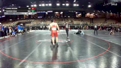144 lbs Champ. Round 2 - CHRIS MOORE, Palm Harbor University vs Mateus Sgai, Doral Academy