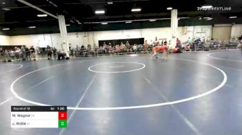 128 lbs Prelims - Mason Wagner, PA vs Jake Robie, VA