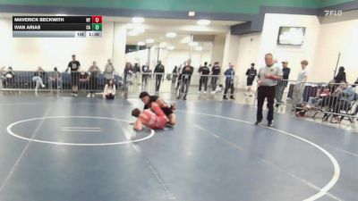 144 lbs Consi Of 16 #2 - Maverick Beckwith, NY vs Ivan Arias, CA