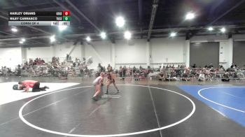 72 lbs Consi Of 4 - Harley Orians, Gold Rush Wr Ac vs Riley Carrasco, Tucson Cyclones