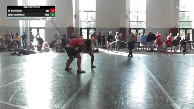 165 lbs Round Of 32 - JT Bowers, Virginia Military Institute vs Leo Contino, West Virginia