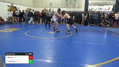 285 lbs Round Of 32 - Thatcher Baney, Fort LeBoeuf vs Sebastian Juarez-Safran, Quaker Valley