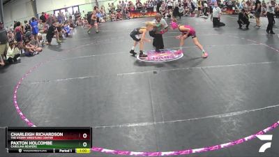 55 lbs Round 1 - Paxton Holcombe, Carolina Reapers vs Charleigh Richardson, The Storm Wrestling Center