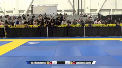 Marilyn Matsumura Cruz vs Jessica Correa Delboni 2024 World IBJJF Jiu-Jitsu No-Gi Championship