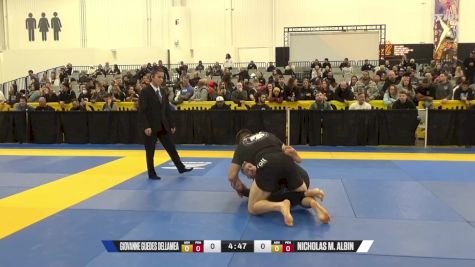 Nicholas M. Albin vs Giovanne Guedes Dellamea 2024 World IBJJF Jiu-Jitsu No-Gi Championship