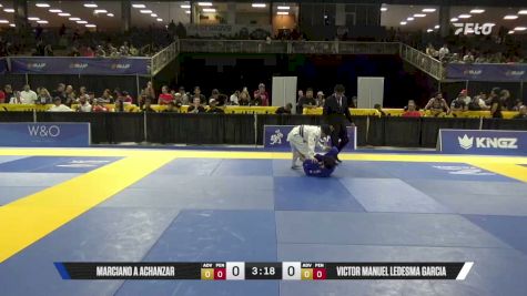 Victor Manuel Ledesma Garcia vs Marciano A Achanzar 2026 Pan Kids Jiu-Jitsu IBJJF Championship