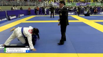 LUNA ROSADO ROCHA vs MARIA LUIZA DE JESUS R. DA SILVA 2024 Brasileiro Jiu-Jitsu IBJJF