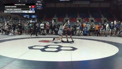 113 lbs Champ. Rd Of 16 - Austin Hayes, Maryland vs Vincent DeMarco, Illinois