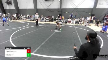 70 lbs Semifinal - Timothy Aguirre, Ford Dynasty WC vs Yanniel Soto, Mat Demon WC
