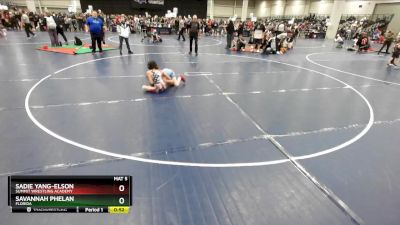 69-72 lbs Cons. Semi - Savannah Phelan, Florida vs Sadie Yang-Elson, Summit Wrestling Academy