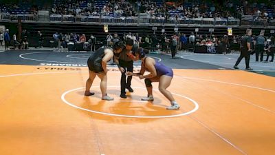 5A 235 lbs Quarterfinal - Alyciana Rogers, Liberty Hill vs Mariella Prieto, Lubbock