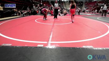 105 lbs Quarterfinal - Braylon Welch, Heat vs Truzdeal Peach, Claremore Wrestling Club