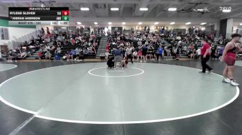 150 lbs Champ. Round 2 - Kieran Akerson, AMDG vs Rylend Slover, Tuttle High School