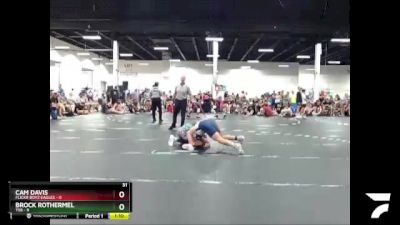 120 lbs Round 2 (6 Team) - Brock Rothermel, TSB vs Cam Davis, Flickr Boyz Eagles