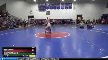 120 lbs Champ. Round 2 - Edgar Sosa, Douglas vs Porter Trabing, Laramie