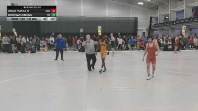 126 lbs Cons. Rd Of 16 - Donovan Jenkins, Youth Impact Center vs Josue Pizana III, KT3 Style