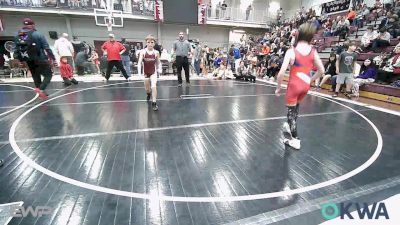 80 lbs Rr Rnd 2 - Grayson Spence, Blackwell Wrestling Club vs Austin Mittasch, Morrison Takedown Club