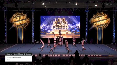 Long Island Cheer - Day 1 [2024 Chrome Level 2 Senior D1 Chrome] 2024 Winner's Choice Championships - Mohegan Sun