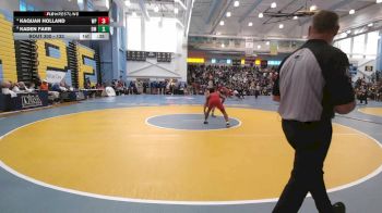 132 lbs Cons. Round 3 - Kaquan Holland, William Penn H.S. vs Kaden Farr, Delmar Junior-Senior H S