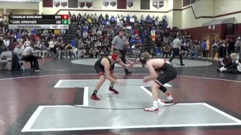 120 lbs Quarterfinal - Cael Stricker, Lisbon vs Charlie Boelman, North Polk