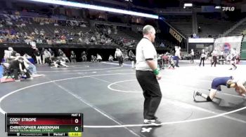 126 Class 1 lbs Semifinal - Cody Strope, Fatima vs Christopher Ankenman, Father Tolton Regional Catholic
