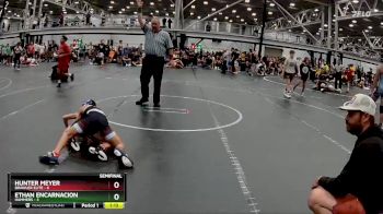 76 lbs Semis (4 Team) - Hunter Meyer, Brawler Elite vs Ethan Encarnacion, Hammers