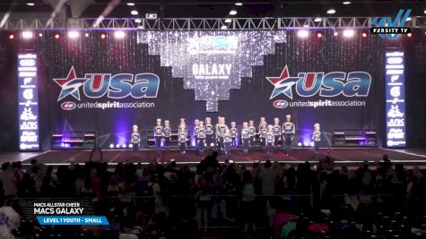 Macs Allstar Cheer - MACS GALAXY [2025 L1 Youth - Small Day 3] 2025 USA All Star Cheer Super Nationals