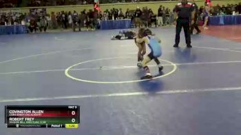 55 lbs Quarterfinal - Covington Allen, Lions Wrestling Academy vs Robert Frey, Division Bell Wrestling Club