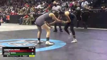 Girls 114 lbs Cons. Round 1 - Ashley Smith, Cleveland vs Esmerelda Meraz, Goddard