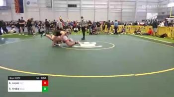 145 lbs Consolation - Alonzo Lopez, Victory WC vs Ryan Hrcka, Gold Rush