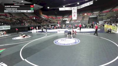 86 lbs Champ. Rd Of 16 - Conor Boyle vs Albert Mechamal