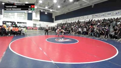 132 lbs Cons. Round 3 - Jacob Fernandez, Bonita vs Kayden Java, Vista Murrieta