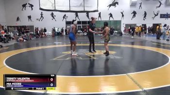109 lbs Champ. Round 1 - Mia Moore, Aurora University vs Trinity Valentin, Northern Michigan University