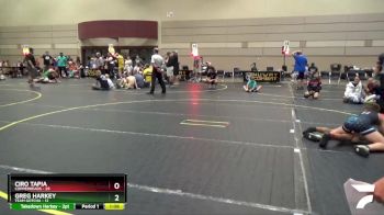 117 lbs Round 2 (6 Team) - Ciro Tapia, Copperheads vs Greg Harkey, Team Gotcha