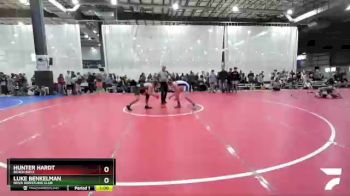 165 lbs Cons. Round 3 - Luke Benkelman, NOVA Wrestling Club vs Hunter Hardt, Beach Boyz